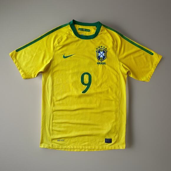 Nike Brazil Jersey Small Yellow Nike Sportswear Football Soccer Fifa World Cup - Picture 1 of 8